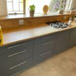 Kitchen melamine wood tops